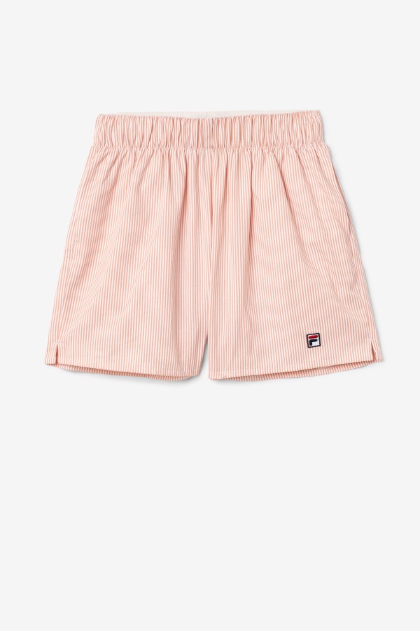 Ariella Short Fila Outlets Coral Almond/White
