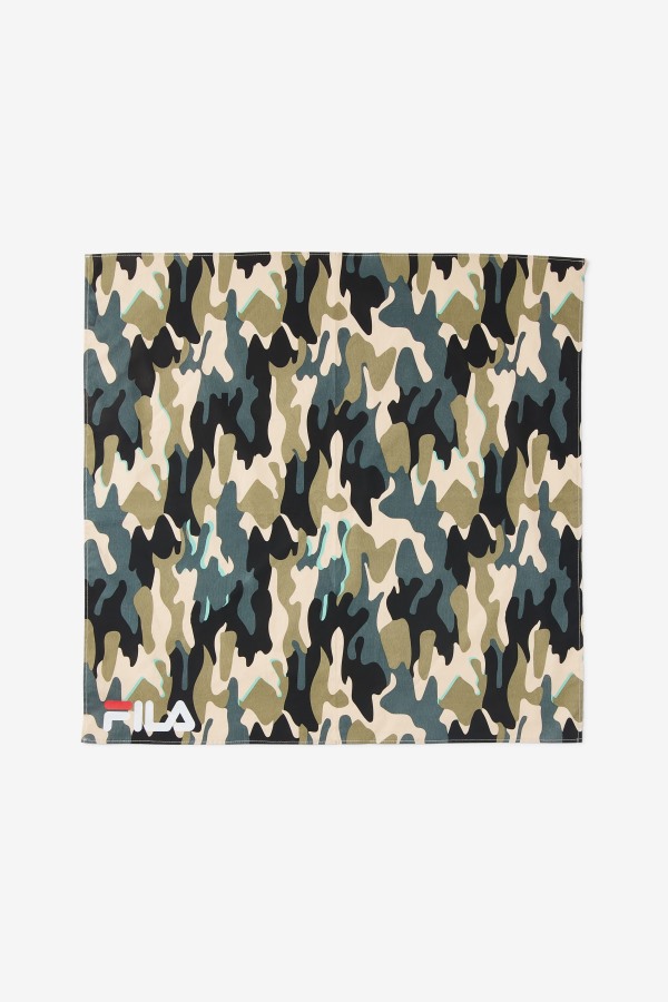 Camouflage Bandana Green Camo Multi Fila Outlets