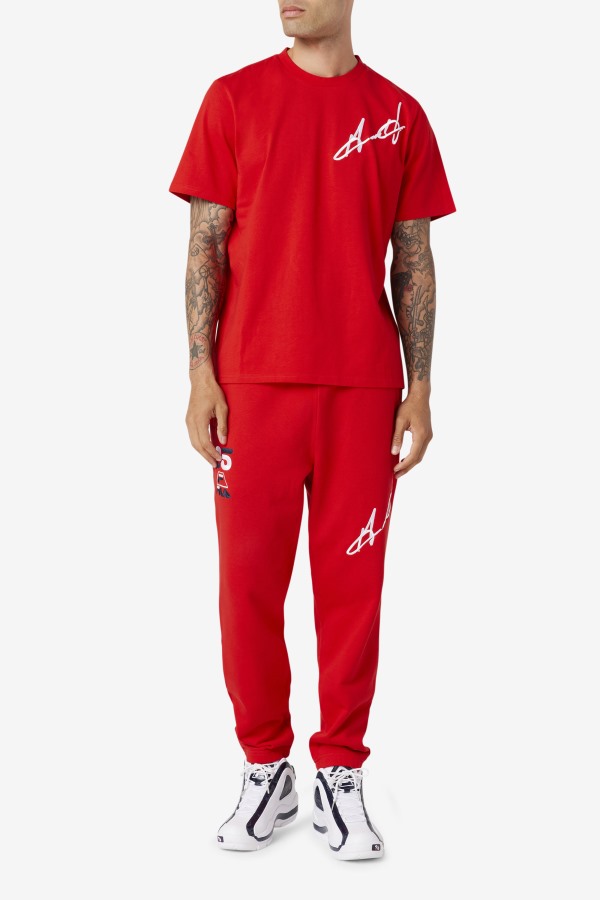 Fila Outlets Grant Hill Cormac Tee Red