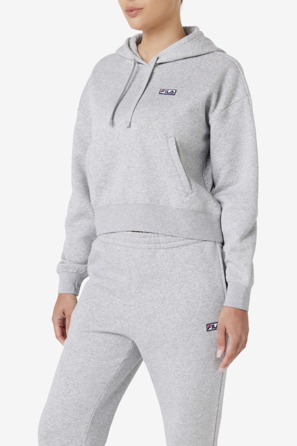 Marina Hoodie Heather Grey Fila Outlets