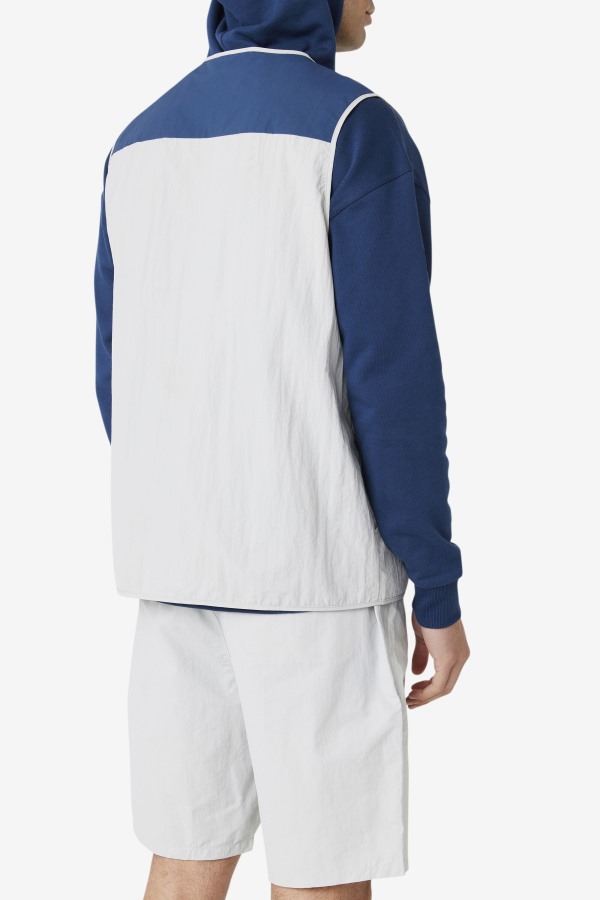 Stone/Navy/Cherry Tomato Fila Outlets Hansi Vest