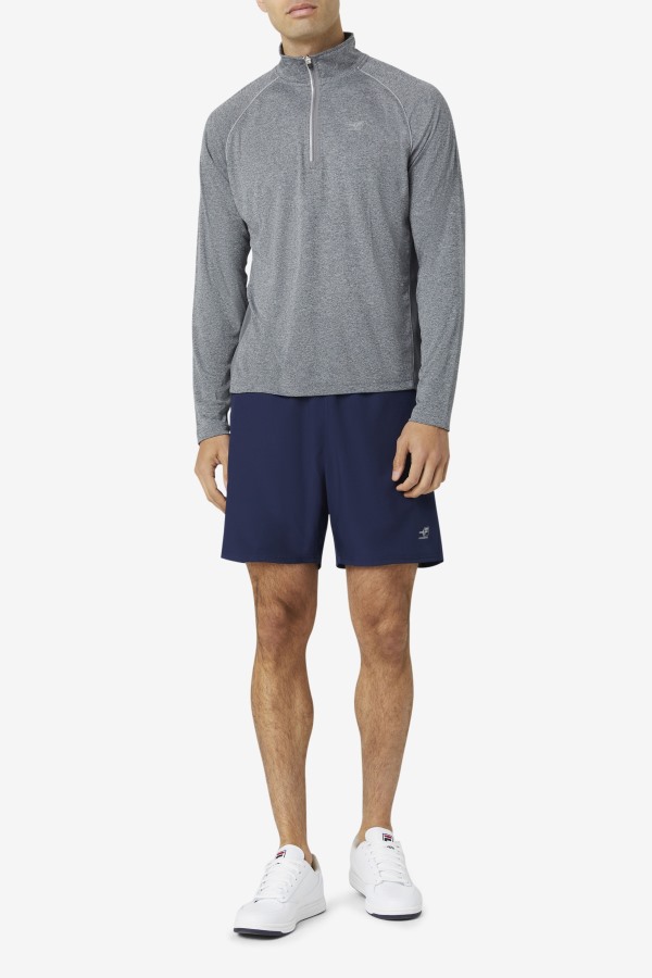 Fila Outlets Pickleball 1/4 Zip Heather
