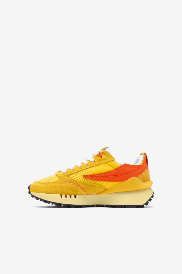 Big Kids\' Renno N-Generation Lemon/Red Orange/Yellow Fila Outlets