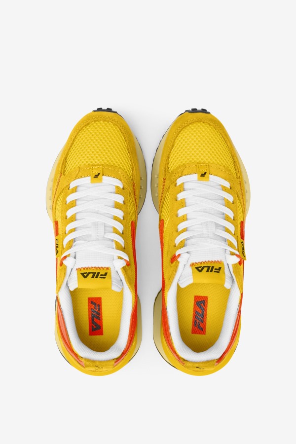 Big Kids\' Renno N-Generation Lemon/Red Orange/Yellow Fila Outlets