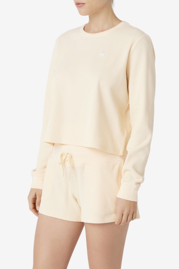 Fila Outlets Lina Long Sleeve Shirt Tender Peach