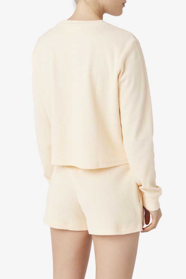Fila Outlets Lina Long Sleeve Shirt Tender Peach