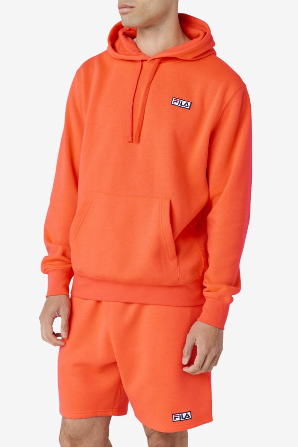 Fiery Coral Fila Outlets Algot Hoodie
