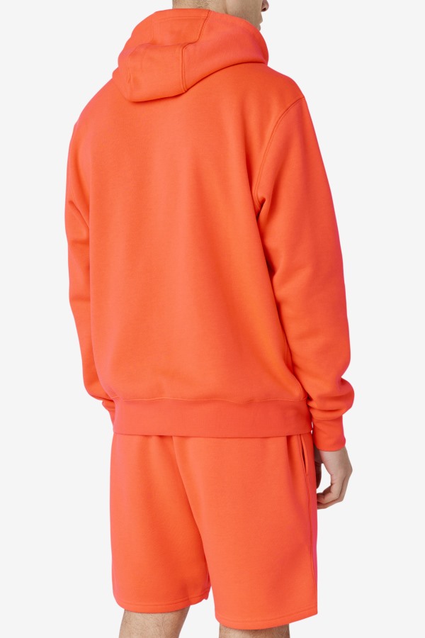 Fiery Coral Fila Outlets Algot Hoodie