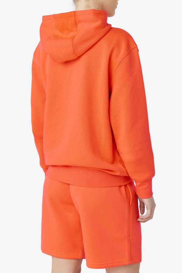 Fiery Coral Fila Outlets Algot Hoodie