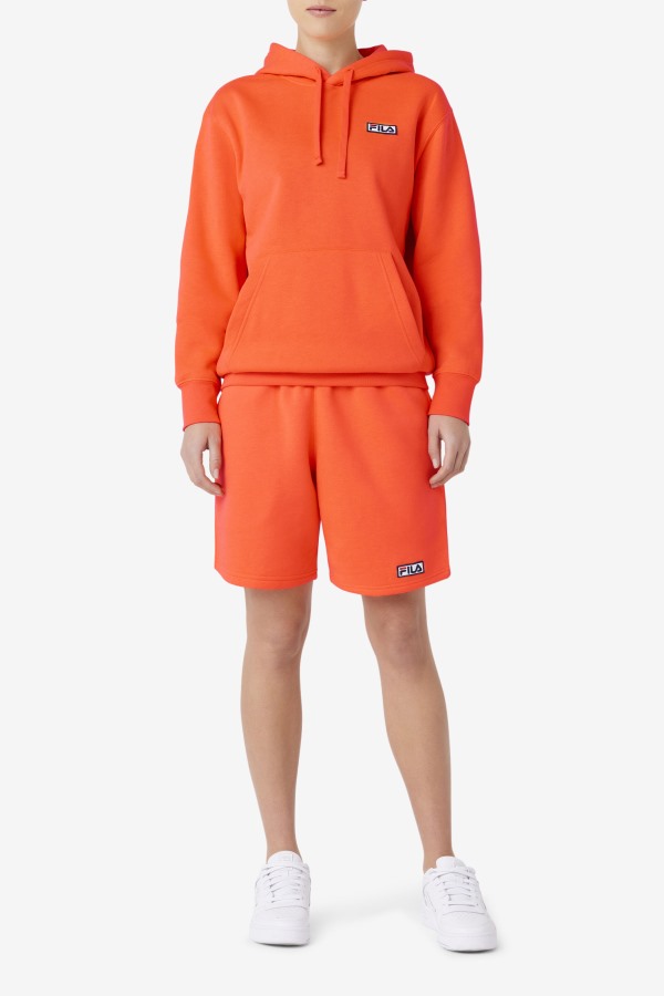 Fiery Coral Fila Outlets Algot Hoodie
