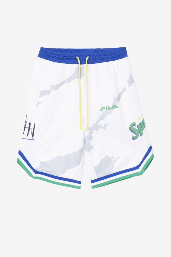 White/Blue/Jelly Bean/Golden Grant Hill x Sprite Short Fila Outlets
