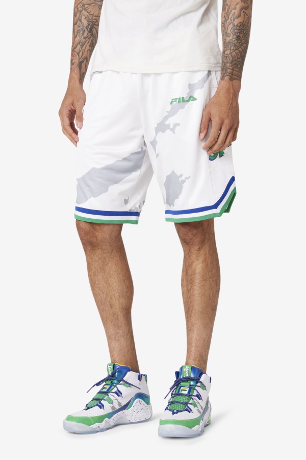 White/Blue/Jelly Bean/Golden Grant Hill x Sprite Short Fila Outlets