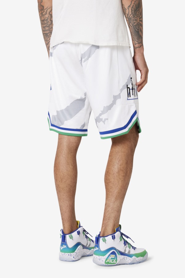 White/Blue/Jelly Bean/Golden Grant Hill x Sprite Short Fila Outlets