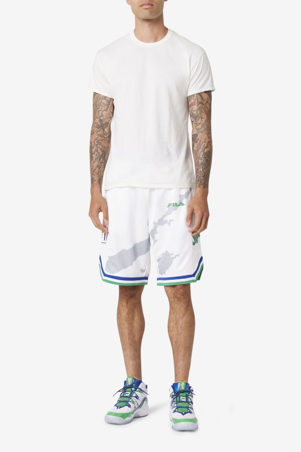 White/Blue/Jelly Bean/Golden Grant Hill x Sprite Short Fila Outlets