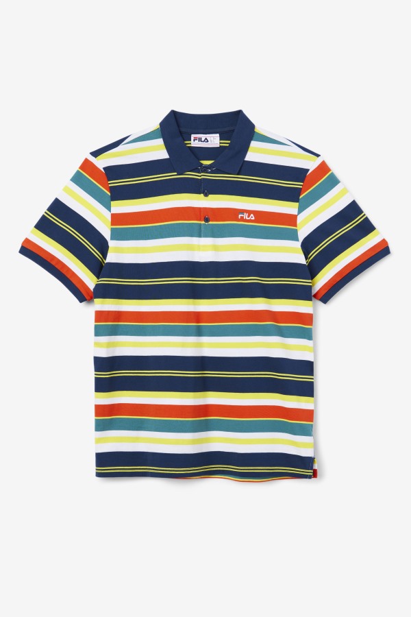 Cherry Tomato/Yellow Fila Outlets Fazla Polo