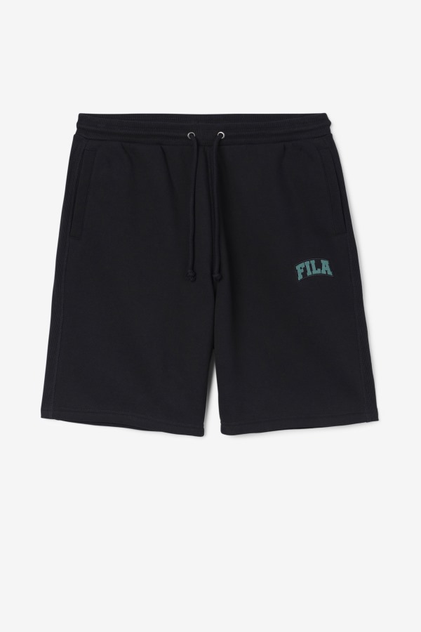 Logan Short Fila Outlets Black/Blue Spruce