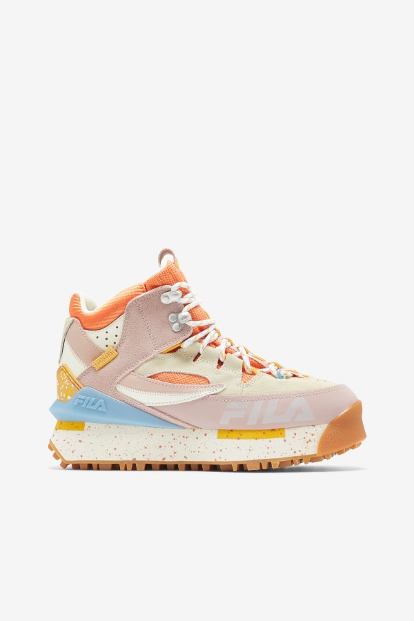 Women's Renno Multi Trekking Orange/Gray/White Fila Outlets