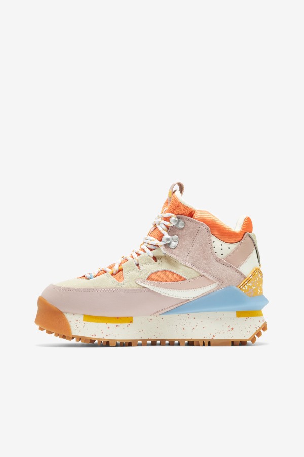 Women\'s Renno Multi Trekking Orange/Gray/White Fila Outlets
