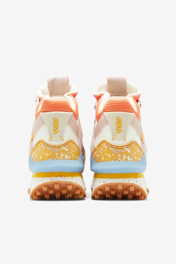 Women\'s Renno Multi Trekking Orange/Gray/White Fila Outlets