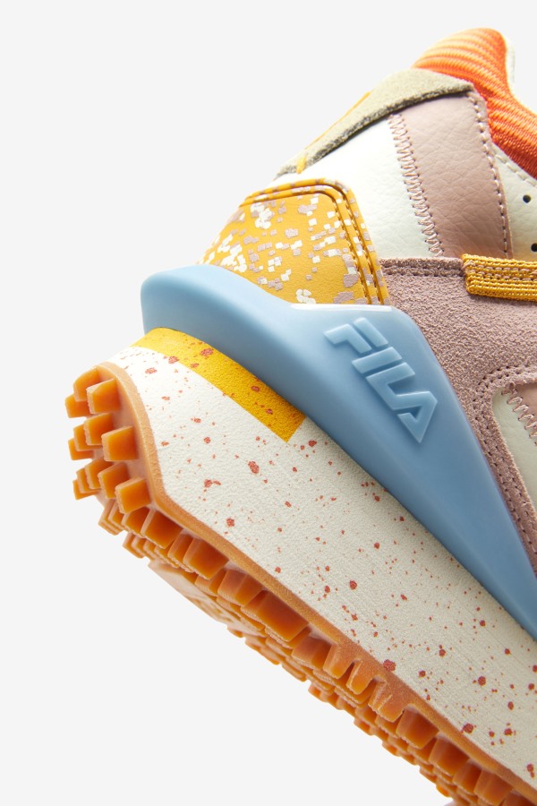 Women\'s Renno Multi Trekking Orange/Gray/White Fila Outlets