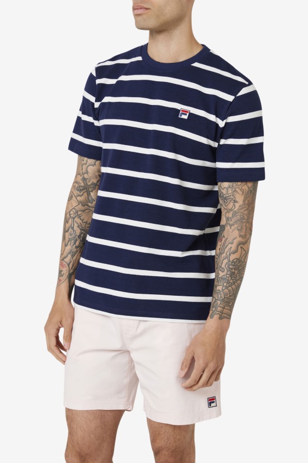 Navy/Marshmallow Deny Crew Fila Outlets