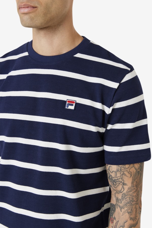 Navy/Marshmallow Deny Crew Fila Outlets