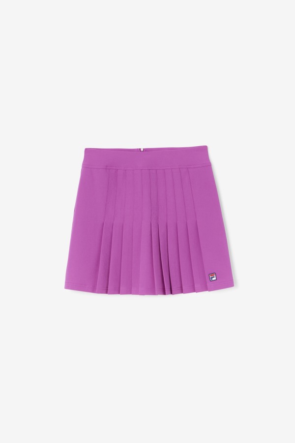 Amy Pleated Skirt Fila Outlets Rouge
