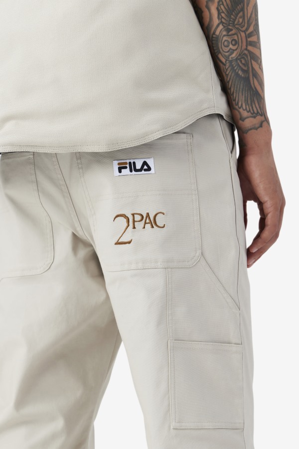 Fila Outlets 2Pac Cargo Pant Dove/Bronze Brown