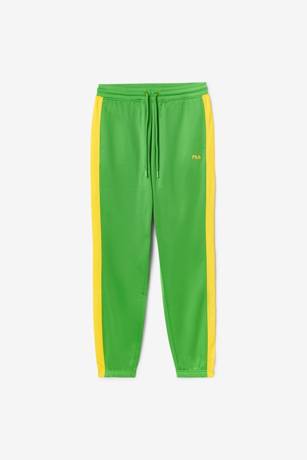 Fila Outlets Fern Green/Yellow Brazil Track Pant