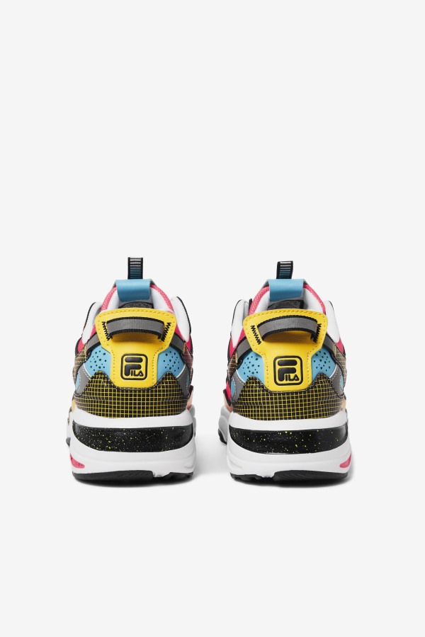 Men\'s Ray Tracer Apex Black/Deep Pink/White Fila Outlets