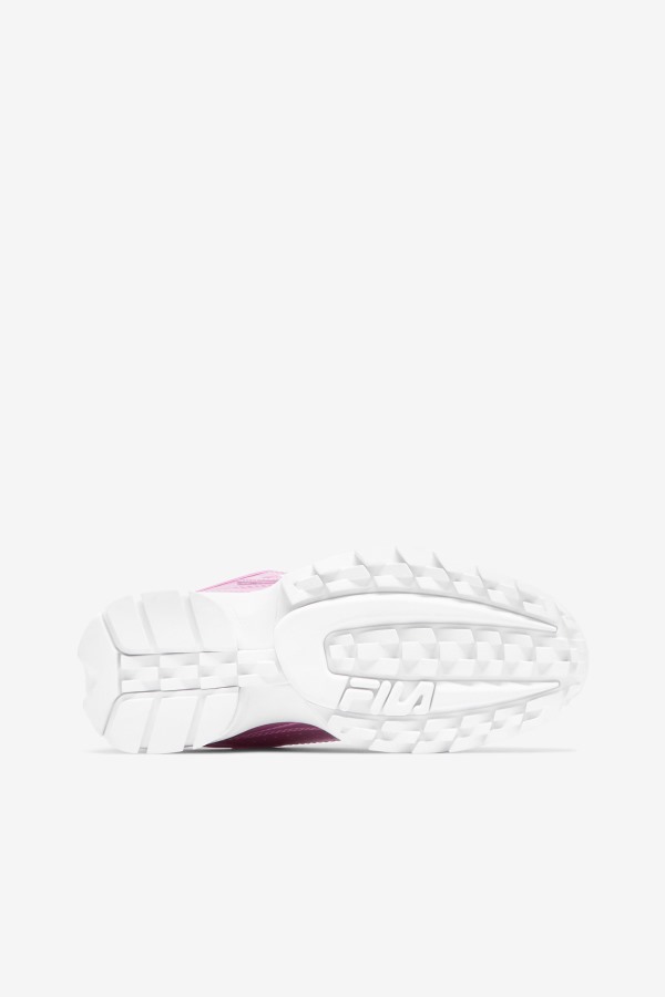 Cotton Candy/White Women\'s Disruptor 2 Premium Iridescent Snake Fila Outlets
