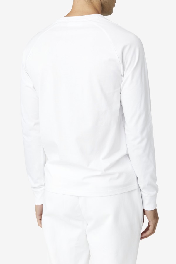 White Flynn Long Sleeve Tee Fila Outlets