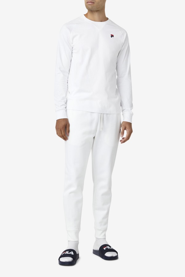 White Flynn Long Sleeve Tee Fila Outlets