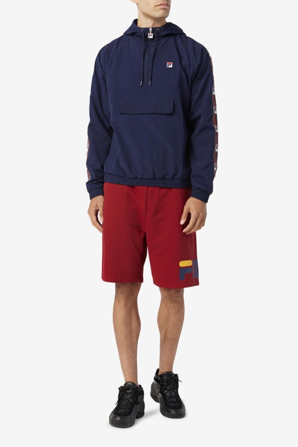 Fila Outlets Peacoat Cameron 1/2 Zip Wind Jacket