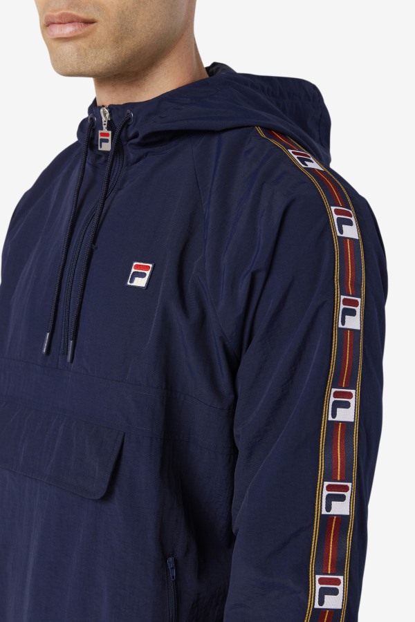 Fila Outlets Peacoat Cameron 1/2 Zip Wind Jacket
