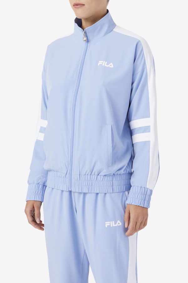 Fila Outlets Jovia Track Jacket Blue/White