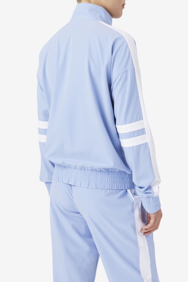 Fila Outlets Jovia Track Jacket Blue/White