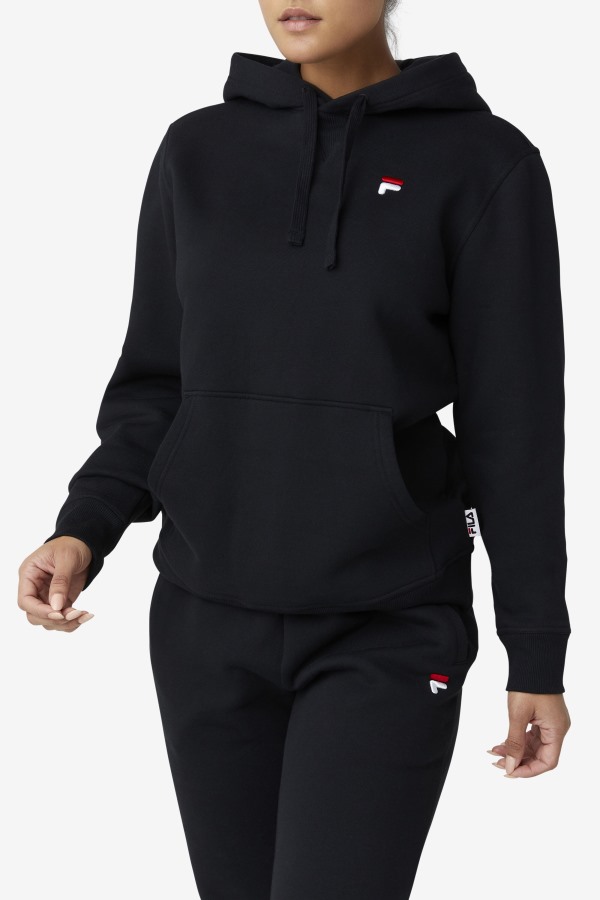 Fila Outlets Black Godfrey Hoodie