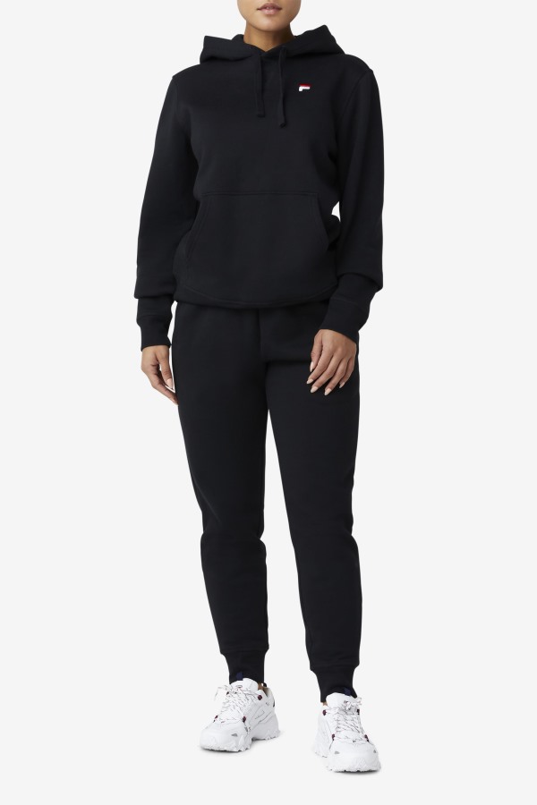 Fila Outlets Black Godfrey Hoodie