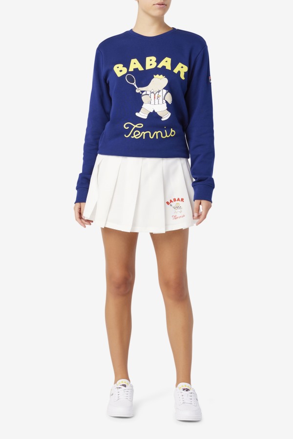 Fila x RB Babar Lovell Skirt White Fila Outlets