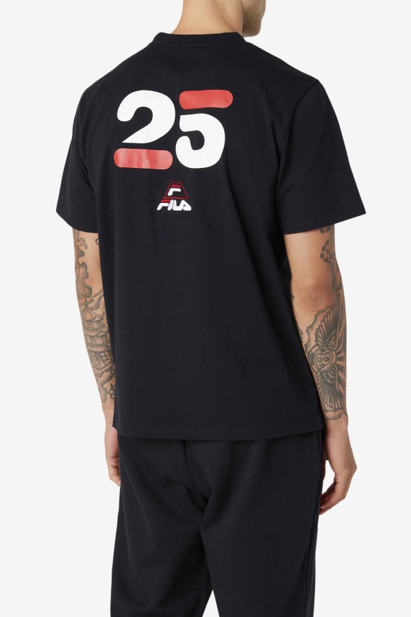 Grant Hill Cormac Tee Black Fila Outlets