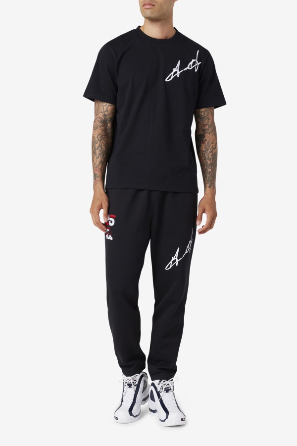 Grant Hill Cormac Tee Black Fila Outlets
