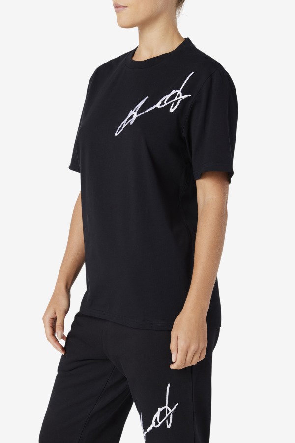 Grant Hill Cormac Tee Black Fila Outlets