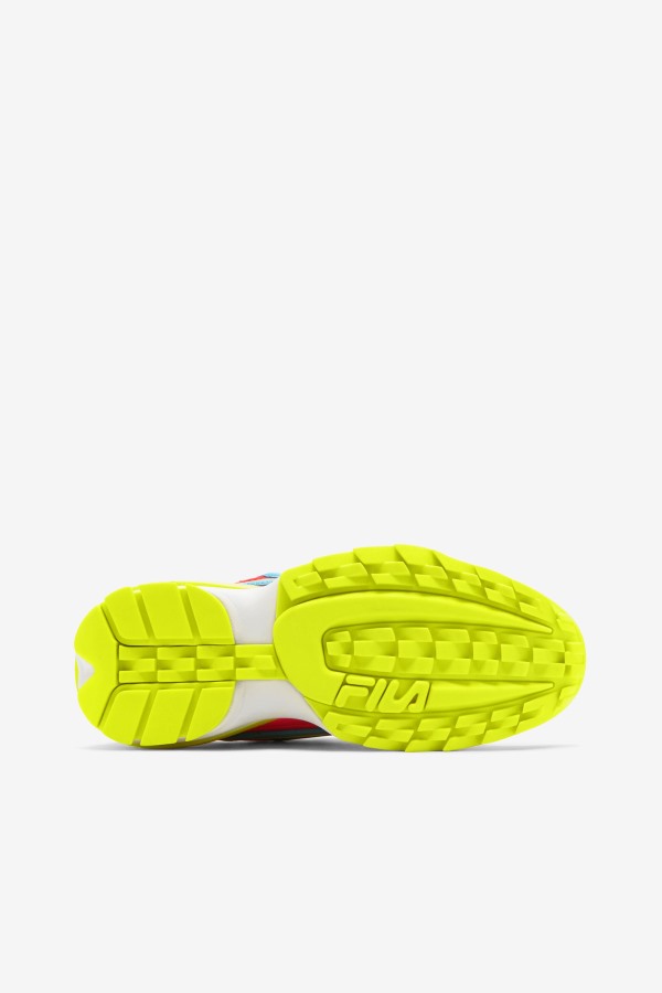 Fiery Coral/Yellow/Bluefish Women\'s Disruptor 2 Exp Fila Outlets
