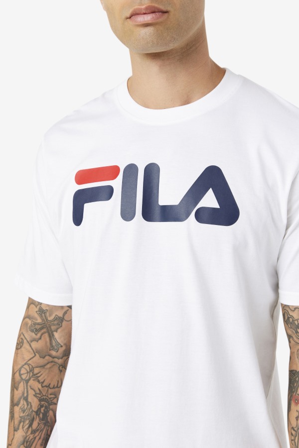 Fila Outlets White Men\'s Eagle Tee