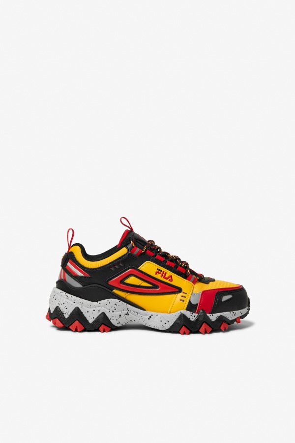 Fila Outlets Big Kids' Oakmont Tr Gold/Black/Red