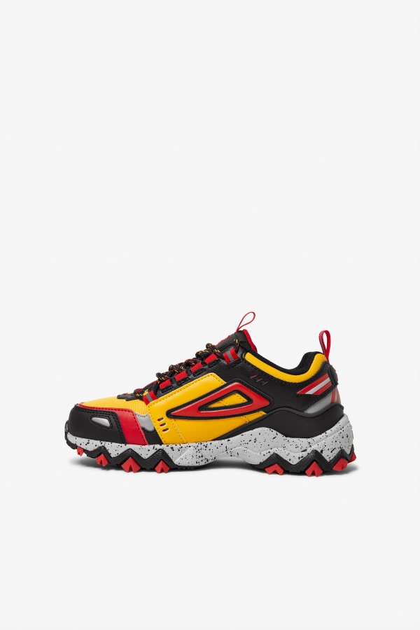 Fila Outlets Big Kids\' Oakmont Tr Gold/Black/Red