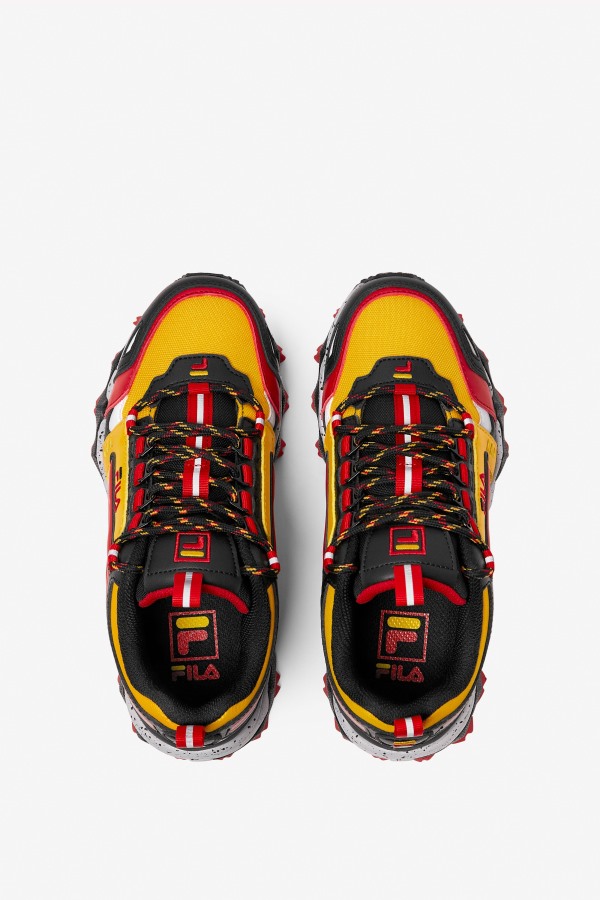 Fila Outlets Big Kids\' Oakmont Tr Gold/Black/Red