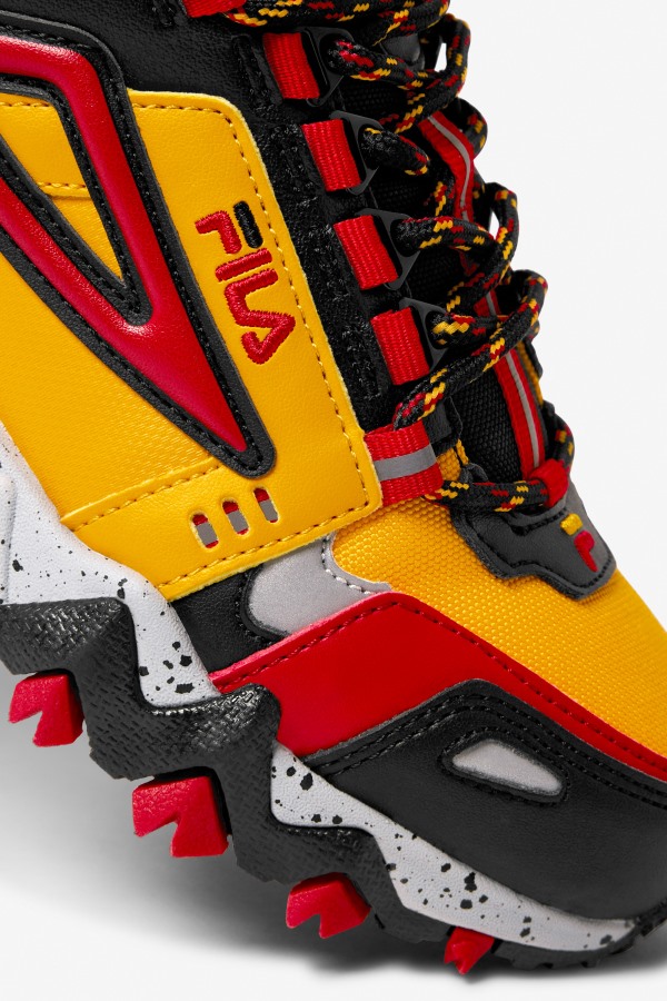 Fila Outlets Big Kids\' Oakmont Tr Gold/Black/Red