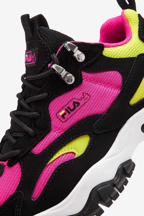 Women\'s Ray Tracer TR 2 Black/White/Pink Glow Fila Outlets